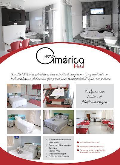 Hotel Nova America Тейшейра-ди-Фрейтас Экстерьер фото