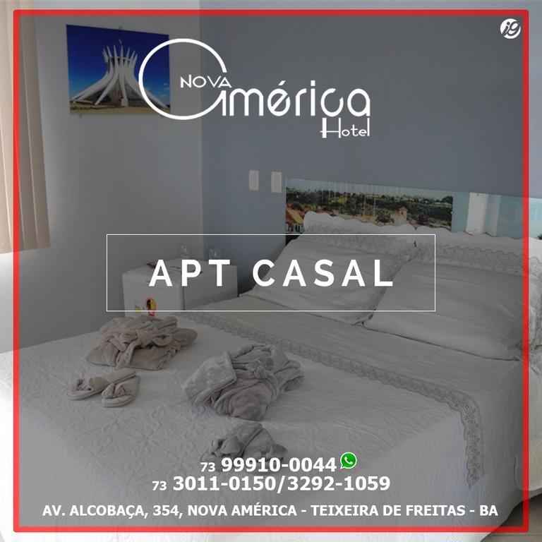 Hotel Nova America Тейшейра-ди-Фрейтас Экстерьер фото