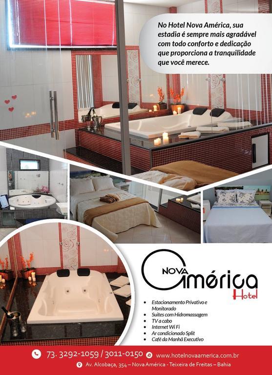 Hotel Nova America Тейшейра-ди-Фрейтас Экстерьер фото